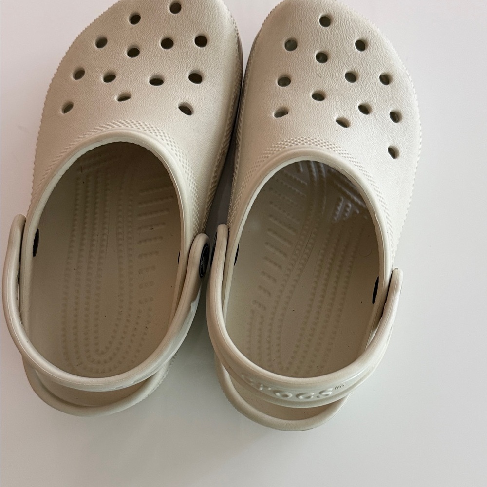 CROCS Kids Sandals in Light Beige